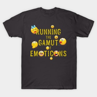 Gamut of Emoticons T-Shirt